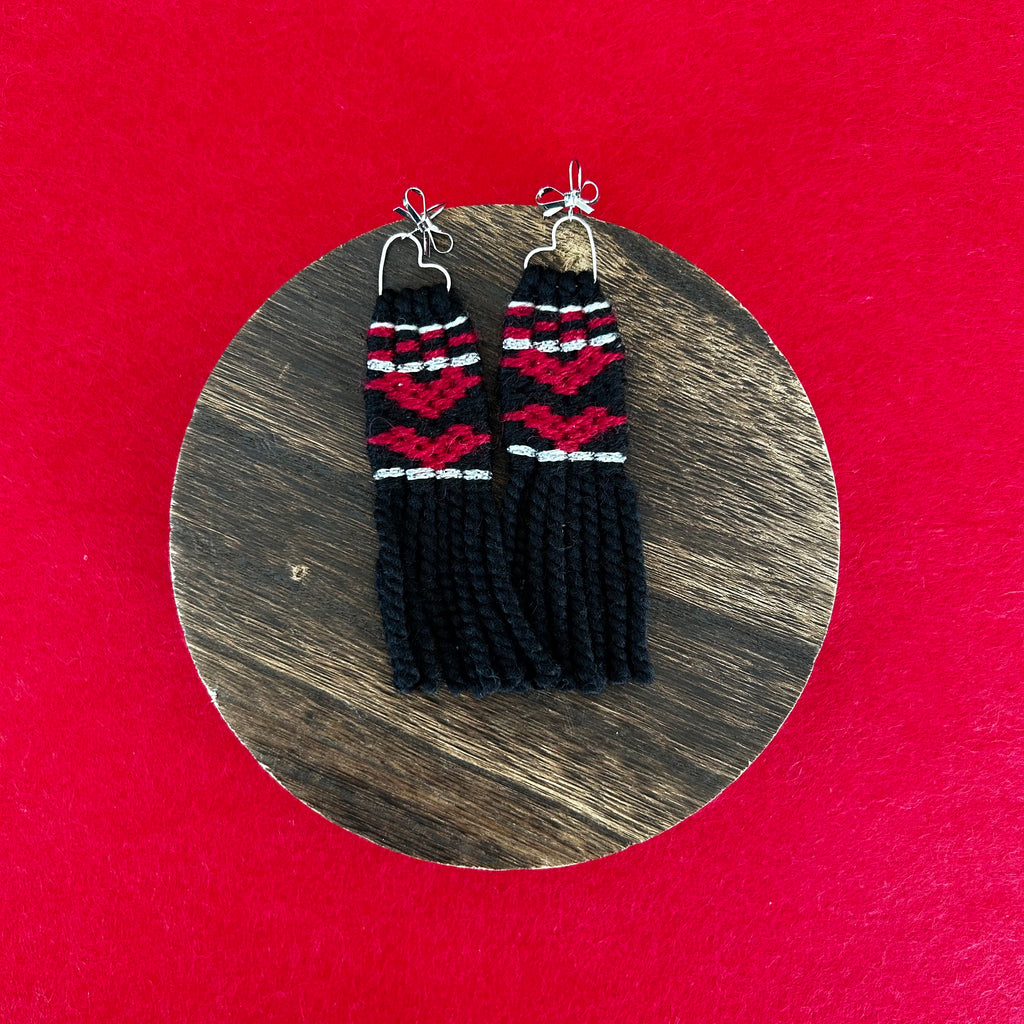 Raven's Obsession Ravenstail Earrings