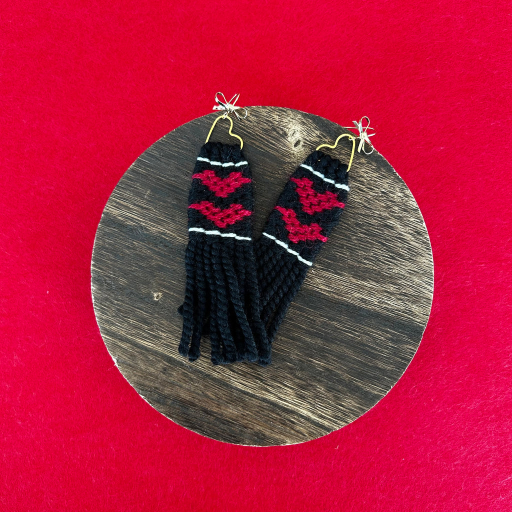 Raven's Obsession Ravenstail Earrings