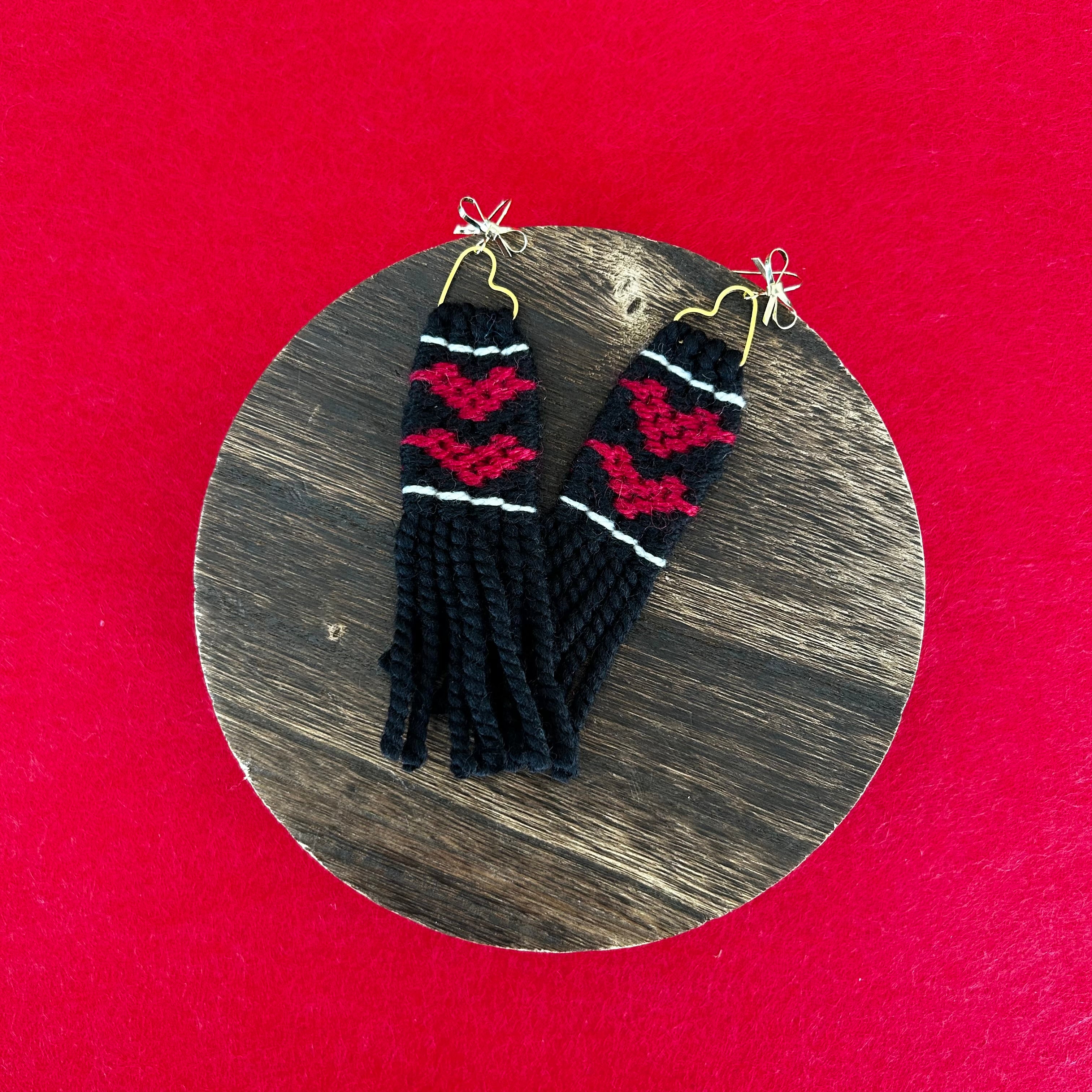 Raven's Obsession Ravenstail Earrings