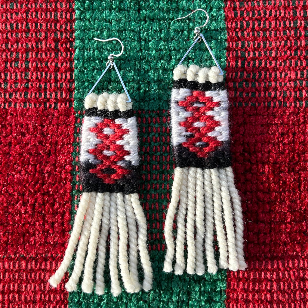 Diamond Woven Everyday Adornment Earrings