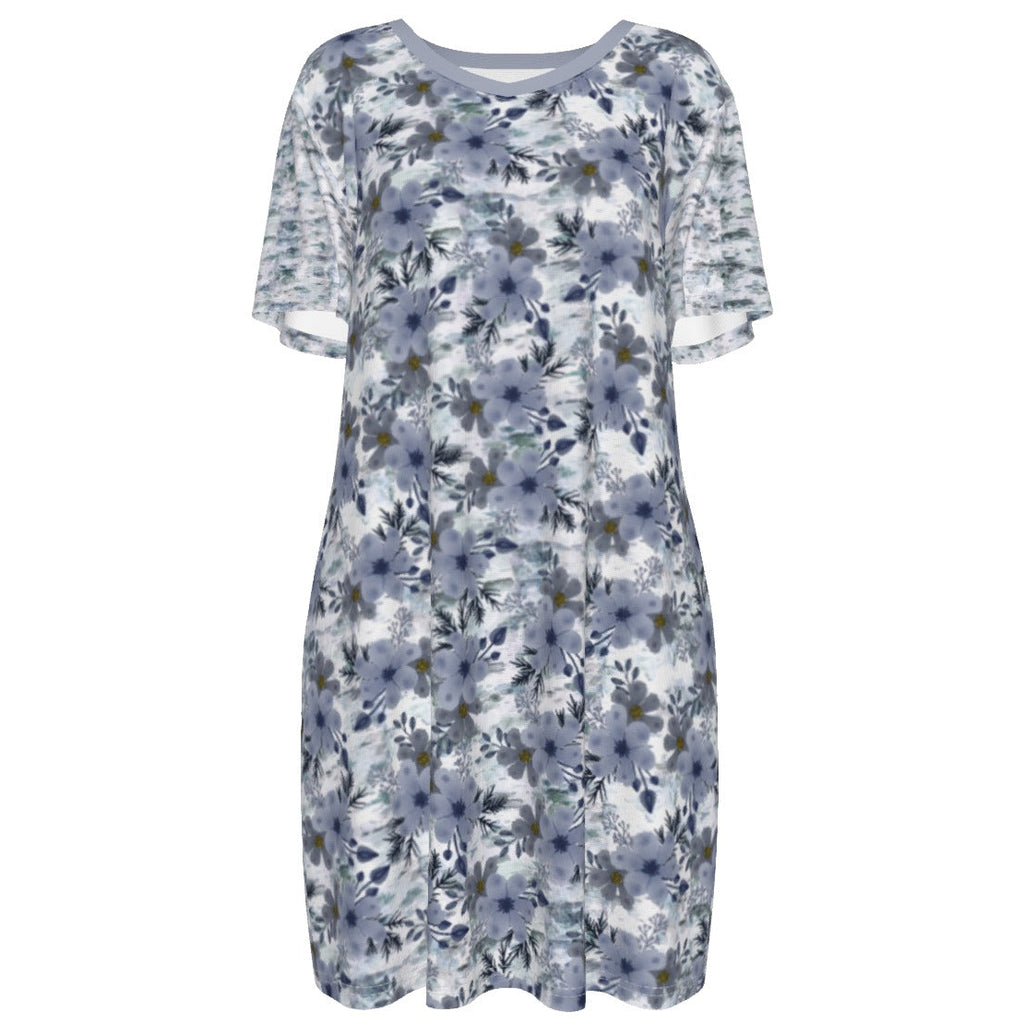 Arctic Floral Tee Dress