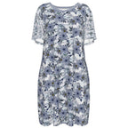 Arctic Floral Tee Dress