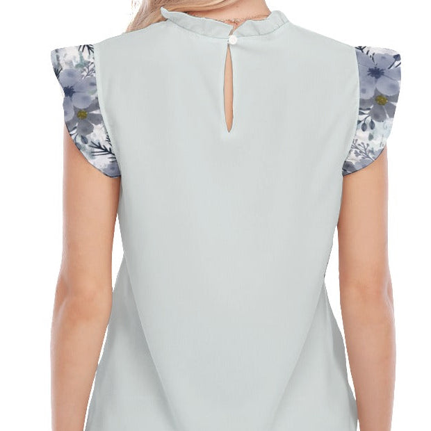 Blouse w/ Ruffles