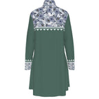 High Neck Dress